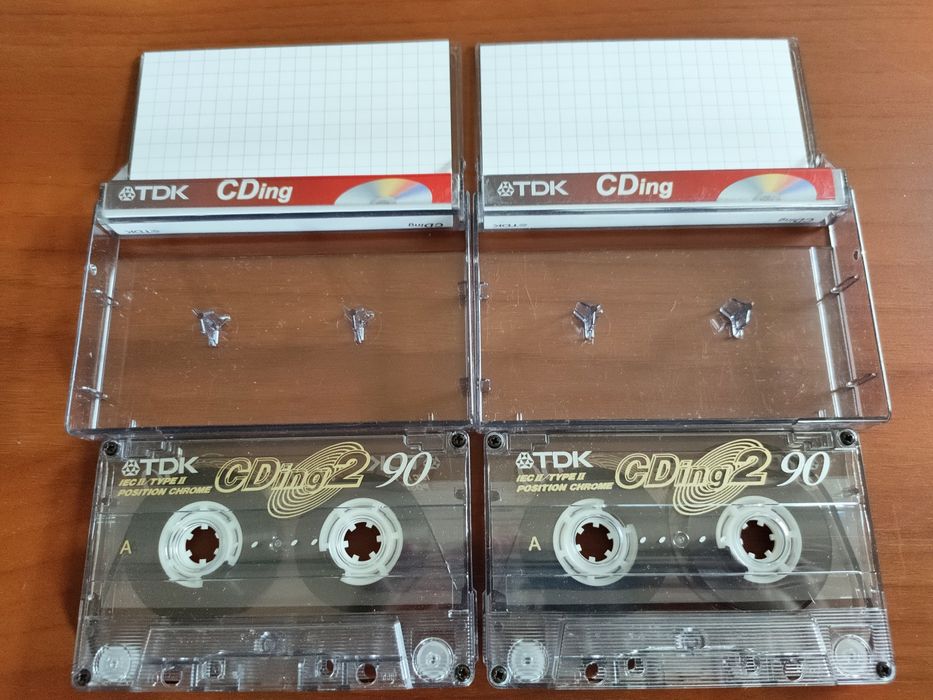 Casete chrome TDK și BASF