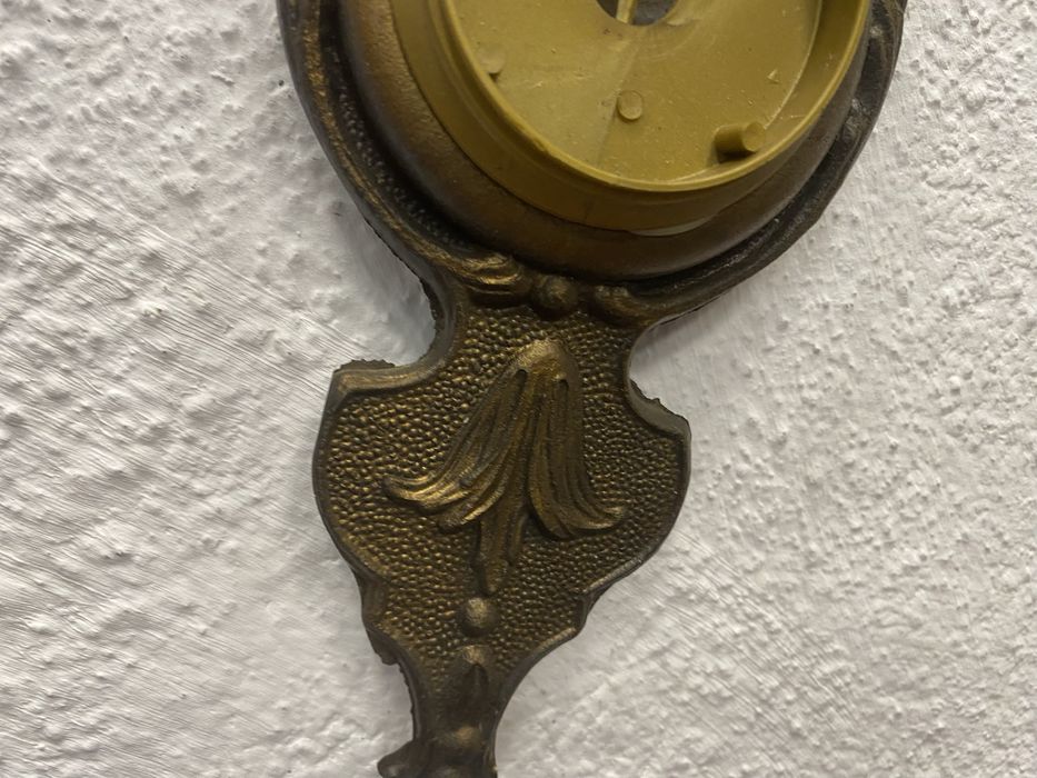 Френска барокова рамка от масивен месинг