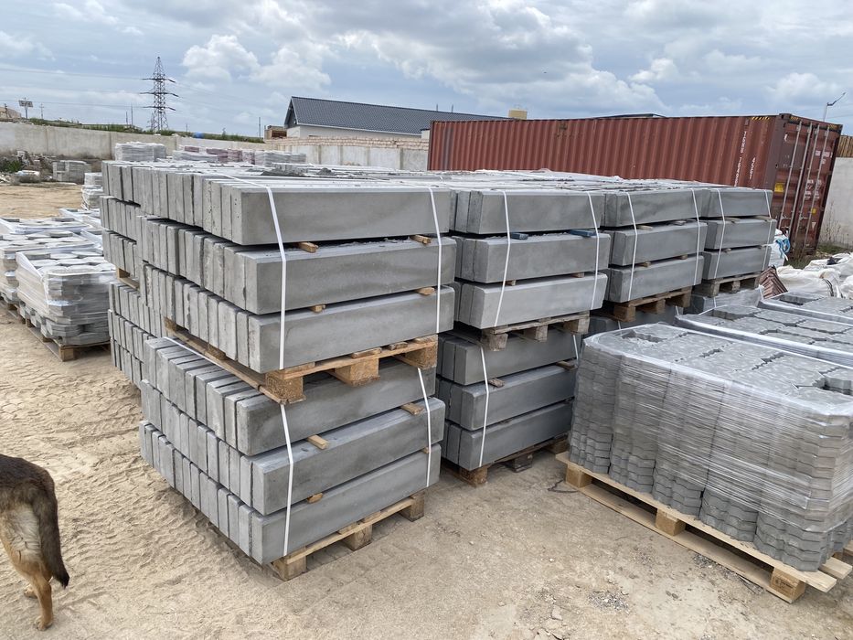 Тротуарный бордюр,Поребрик 1000тг