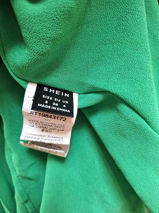 Дълга плисирана рокля Shein