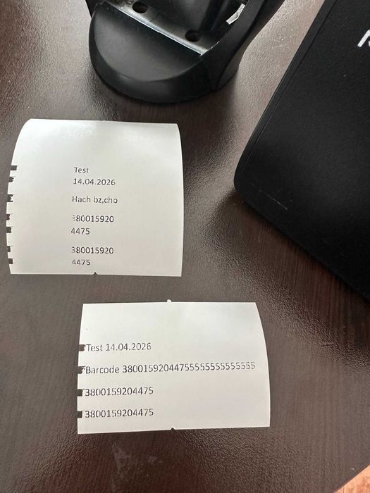POS комплект – баркод четец Symbol + термален принтер Proline RP328, работещи