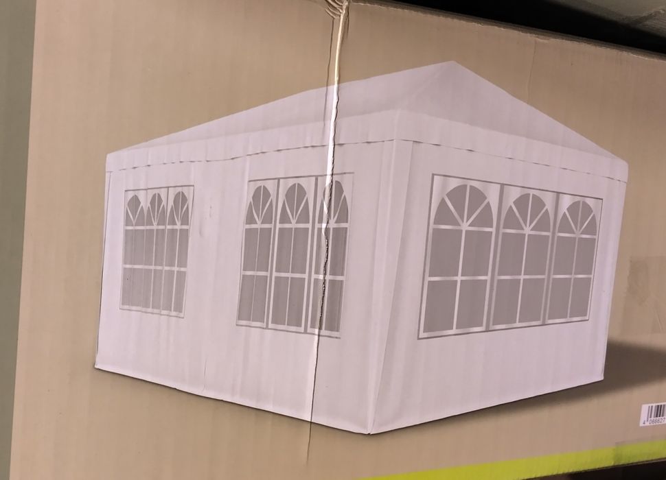 Pavilion 3x6 m, cu 6 perdele - nou, sigilat