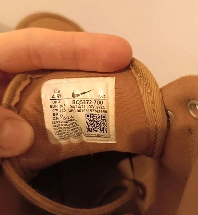 Ghete Nike mărimea 36,5