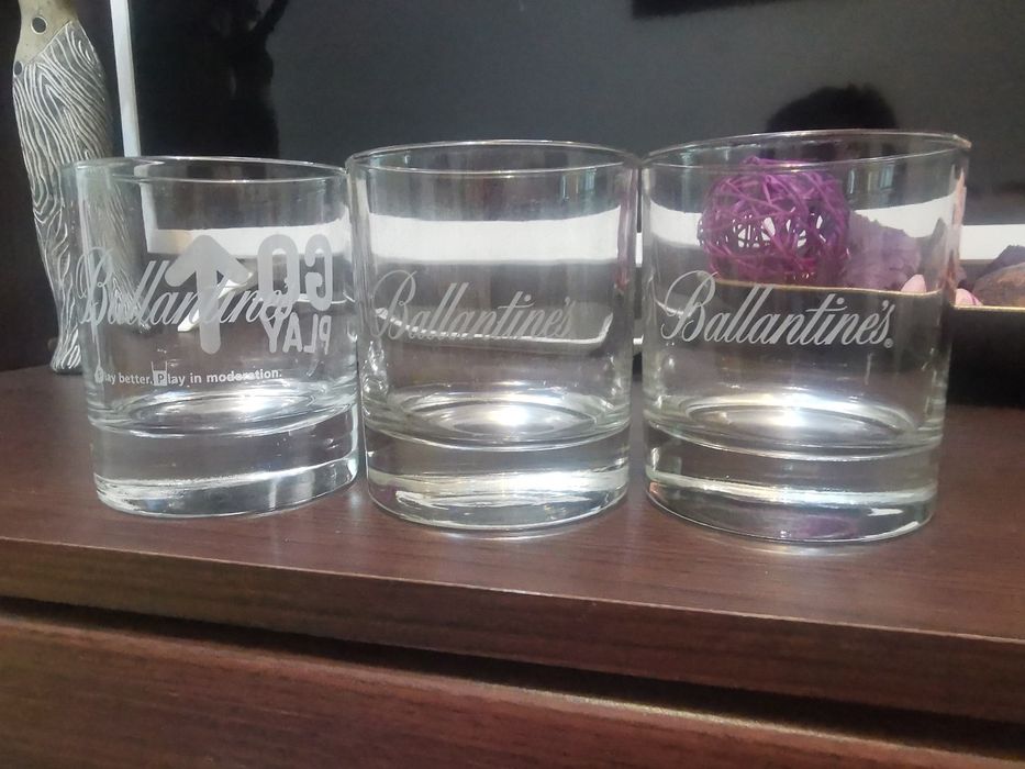 Pahar J&B de colectie Pahar JB Ballantines