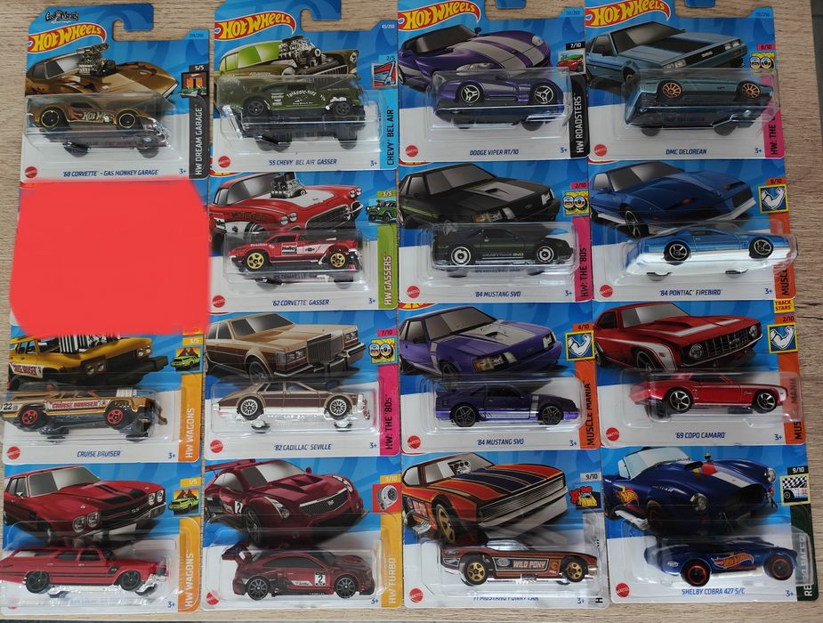 Hot Wheels колички 1/64 - 2015-2023г