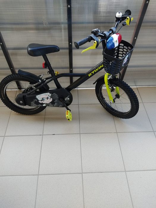 Bicicleta 16 copii BTWIN Dark Hero 500