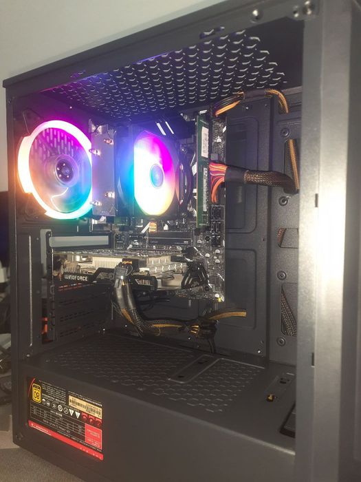 НОВЫЙ игровой компютер (i5-12400) e5 2680v4 + X99, SSD 256GB M2 NVME