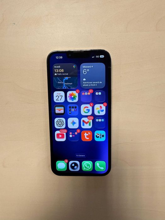 iPhone 13 Pro 128GB – Baterie 100% – Stare Excelenta – Liber de retea