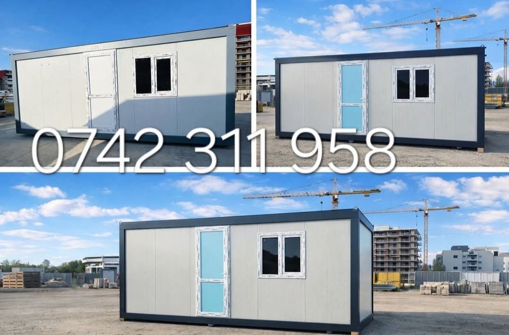Vând containere standard 6x2,40m fără avans