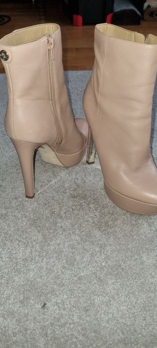 Botine  piele interior exterior