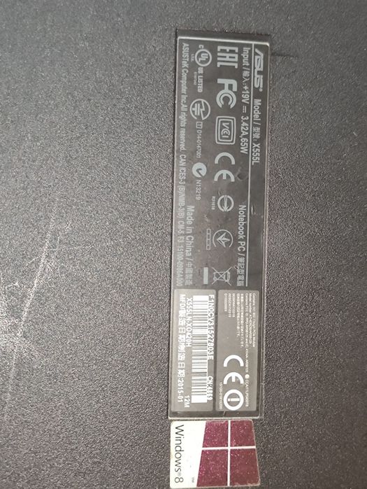 Asus x555LN ноутбук