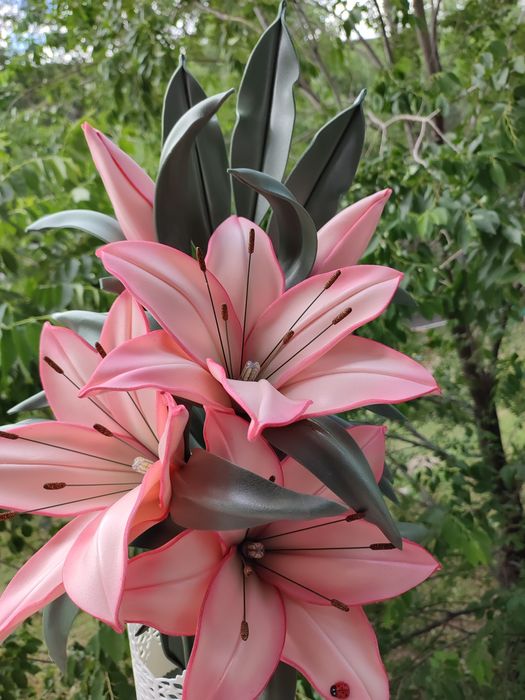 Цветы, светильник.