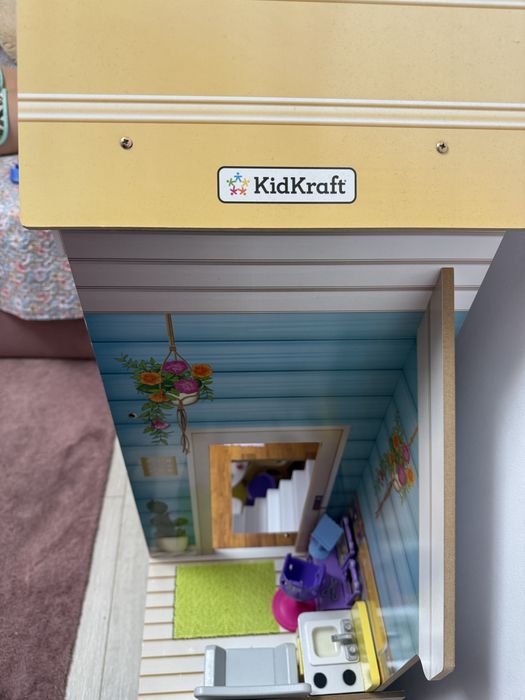 Casuta de papusi cu accesorii Kidkraft