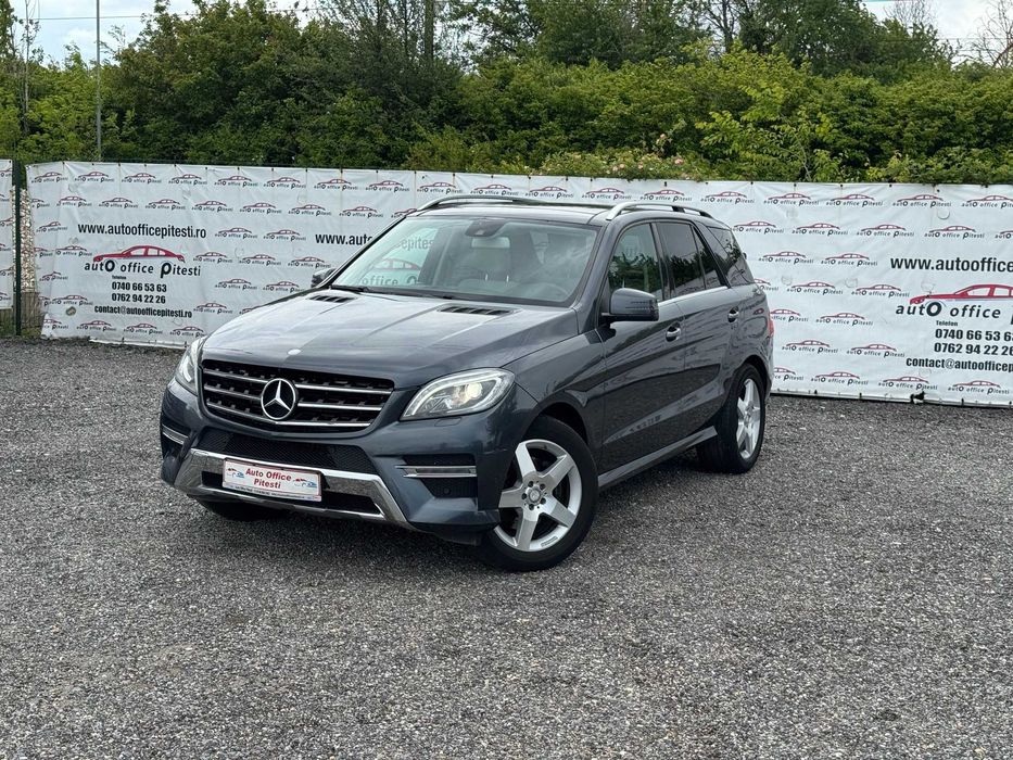 Mercedes ML350  Bluetec 4Matic interior piele GRI