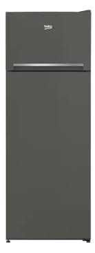 Нов хладилник с горна камера Beko 144 см инокс