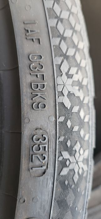 2 anvelope 235 40 19 continental ts870 2021 6,5mm