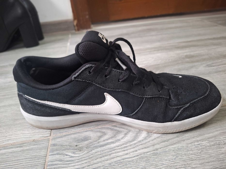 Nike SB FORCE 58 UNISEX - Sneakers low - black/white