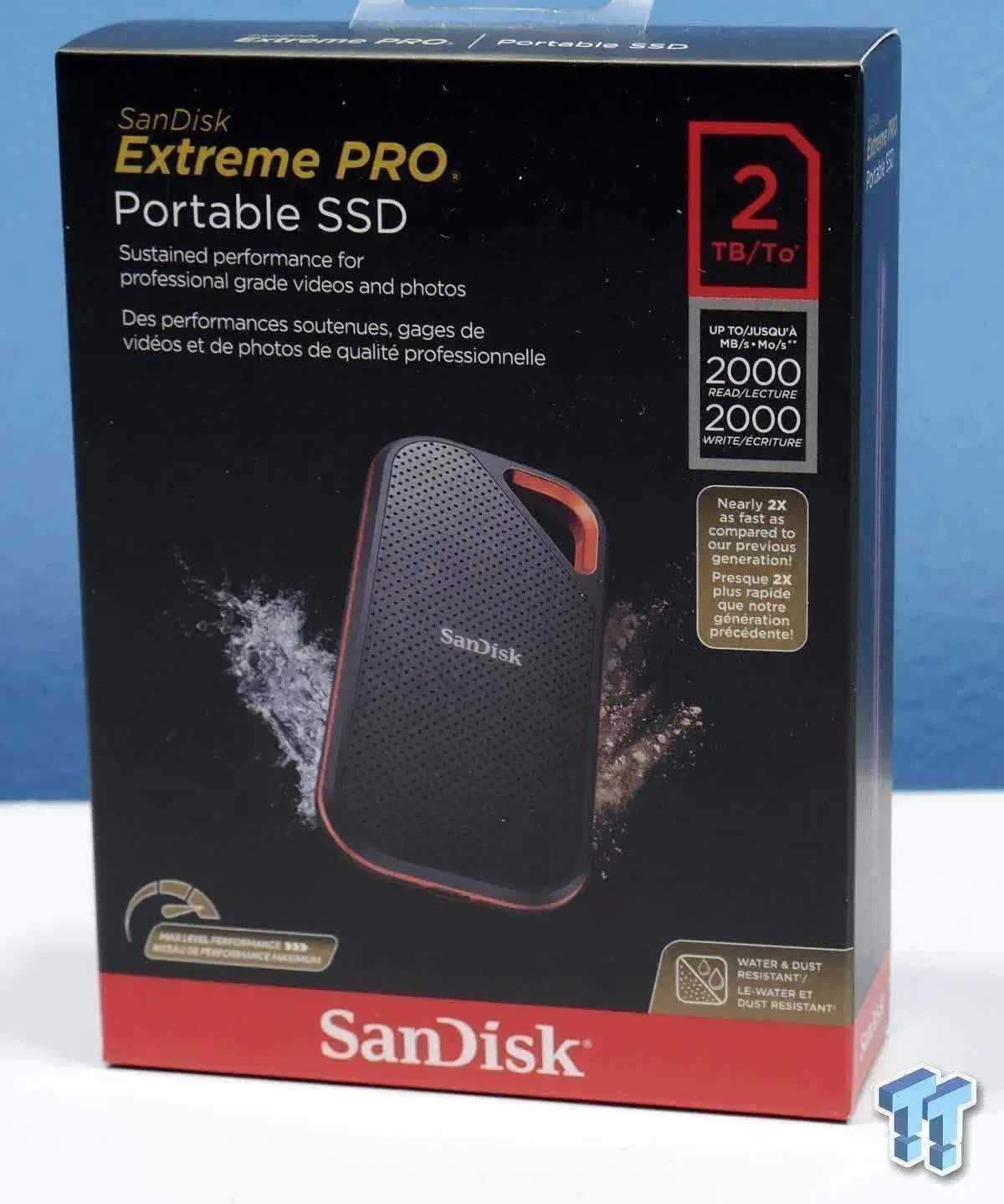 Внешний SSD SanDisk Extreme Portable E81 2TB USB 3.2 Gen 2x2 Type-C ...