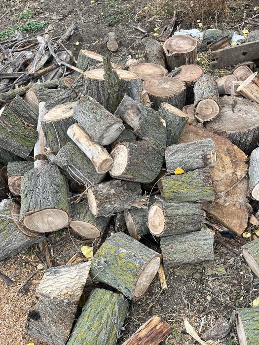 Дрова сухие чурками