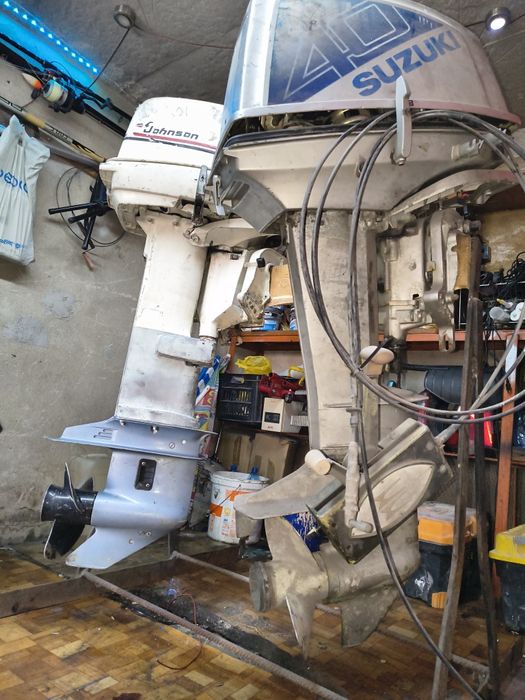 Извънбордов двигател johnson 35 Сузуки 40 бонус