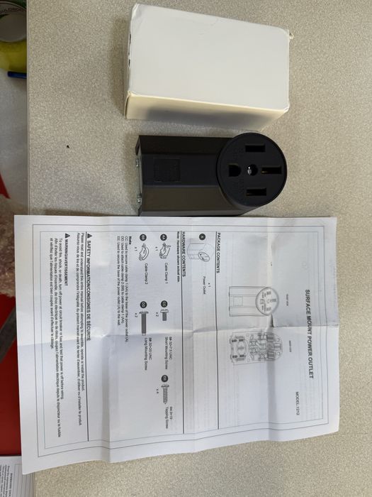 Розетка Nema для электромобилей 7-11 квт 50А