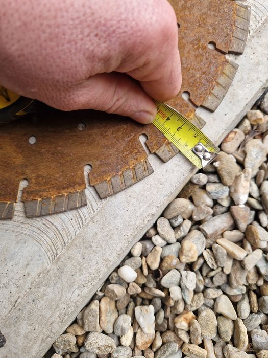 Panza taiat beton
