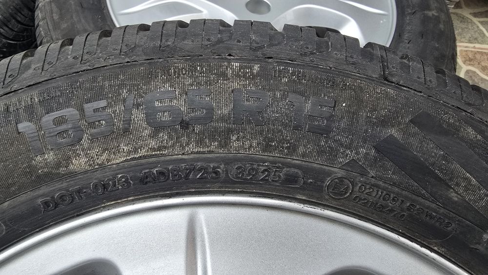 Jante aliaj Logan Sandero Anvelope 185 65 r15 dacia 4x100