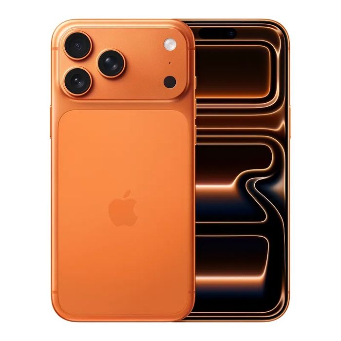 Продавам iPhone в атрактивен оранжев цвят.