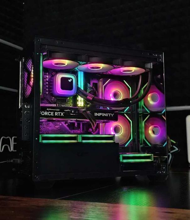 RTX 5070 12GB/Ryzen 7-7800X3D/RAM 32GB/SSD 1TB/Чисто Нов+Гаранция!