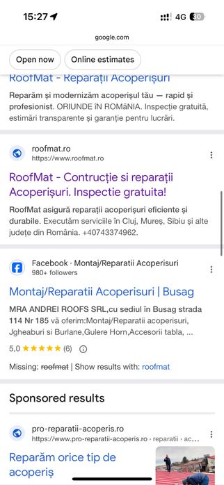Realizam website-uri pentru afacerea ta