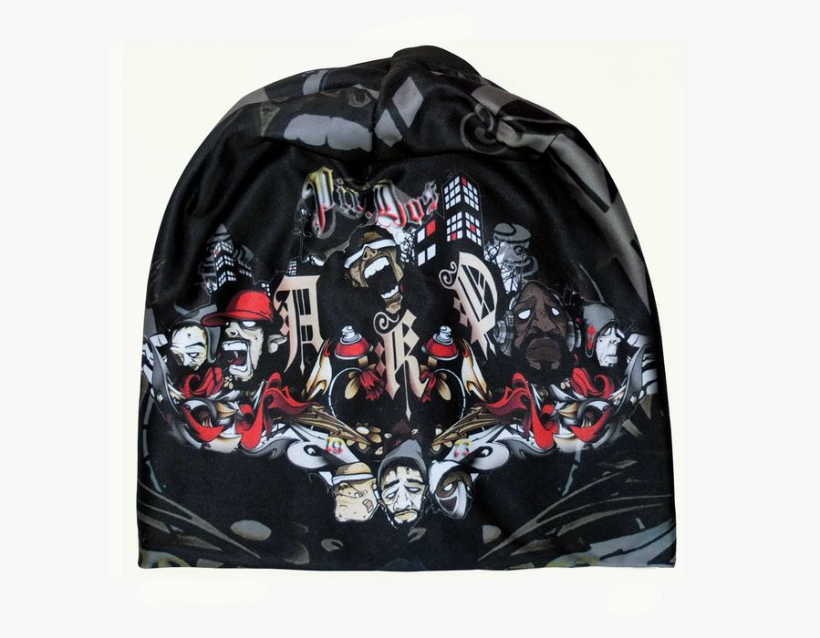 Caciula fes, beanie matase unisex 3d print MADE IN USA