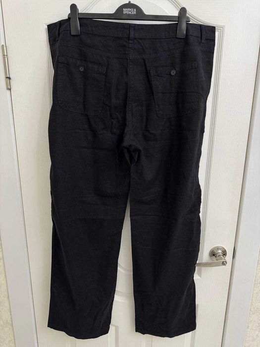 Новые брюки лен H&M,  Marks & Spencer размер 50/54