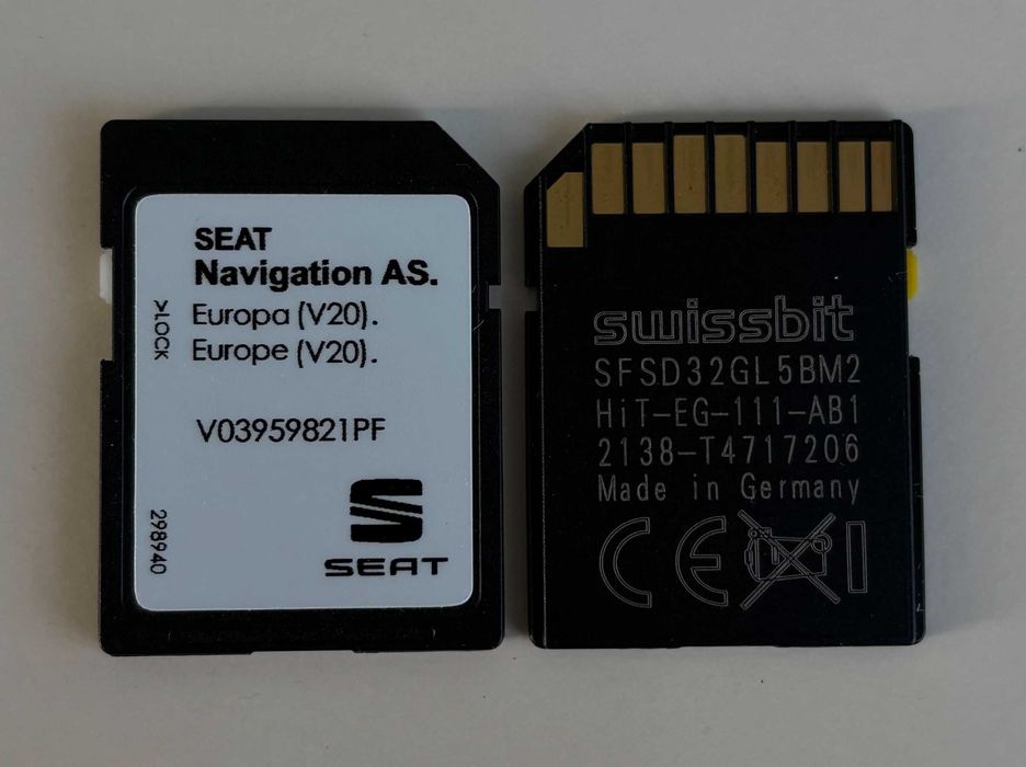 2026 Ново Navi System 6P0 AS V21 Sd Card MIB2 Навигационна сд Карта