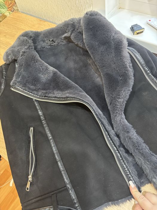 Продам теплую дубленку