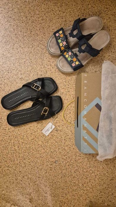 женские шлепанцы новые 38 размер