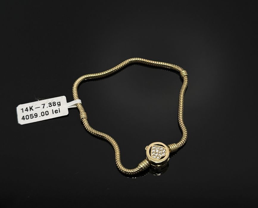 Bijuteria Royal bratara din aur 14k 7.38 gr