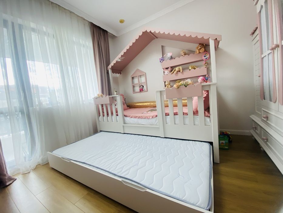 Приказно МДФ легло с допълнително легло