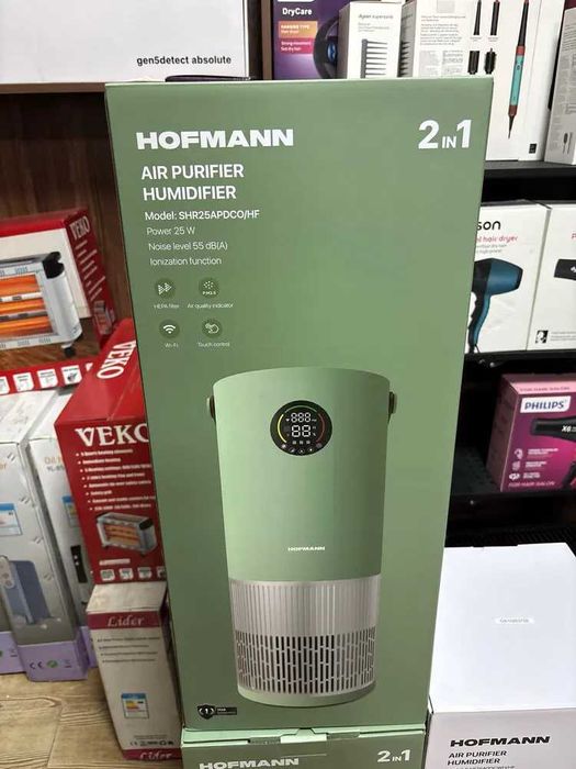 HOFMANN Воздухоочиститель и Увлажнитель 2в1