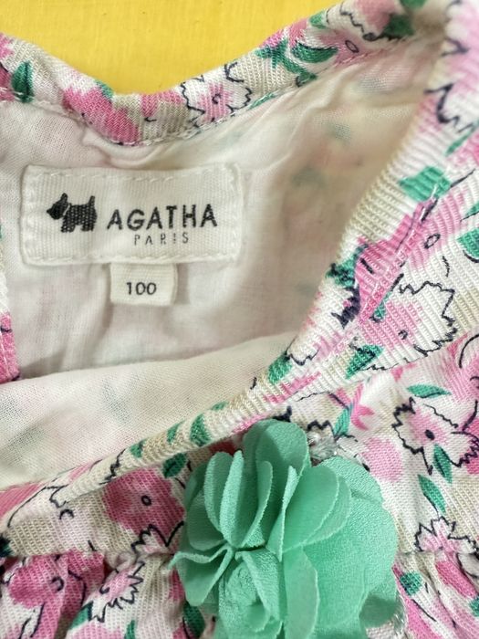 Платье на девочку 100см