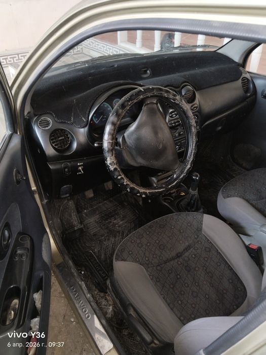 Шевролет матиз сотилади холати яхши чириган жойи йук матори ёґ емайди