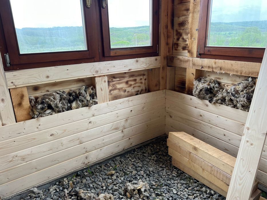 Izolație din lână naturală 100% – pod, mansardă, casă