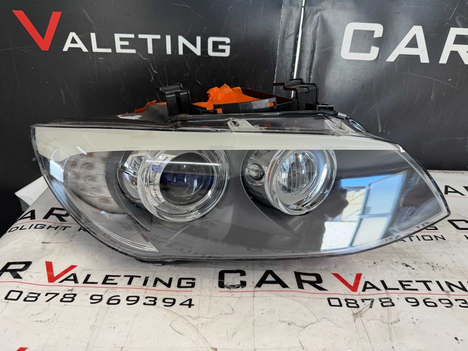 Фар фарове десен BMW 3 М3 Е92 Е93 Facelift LCI far farove БМВ 3 M3 E92 E93 ксенон завиващ фейс