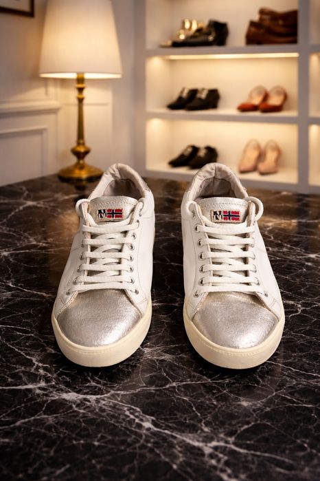 Napapijri N 37 кожени сникърси