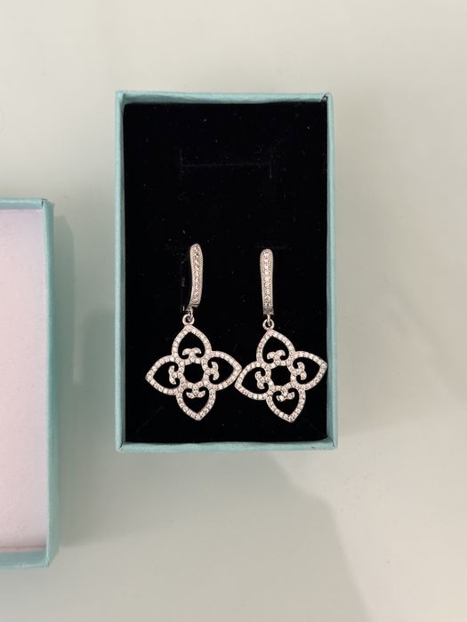 Серьги из серебра