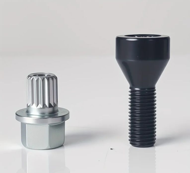 Комплект Секретни Болтове за Джанти M12 x 1.5 (5 части) за BMW Серии 1, 3, 5, 6