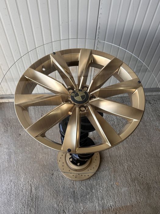 Măsuță Cafea Jantă Auto/ Home-made / UNICATA