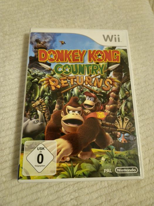 Donkey Kong Country Returns pentru Nintendo Wii.