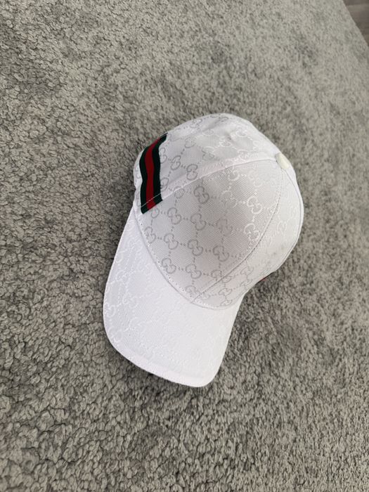 Sapca Gucci White