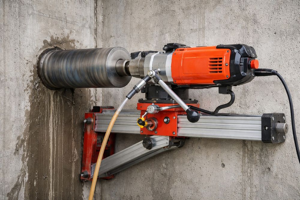 Găuri prin carotare