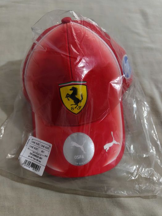 Puma Scuderia Ferrari F1 2026 Team Cap - Оригинална мъжка шапка